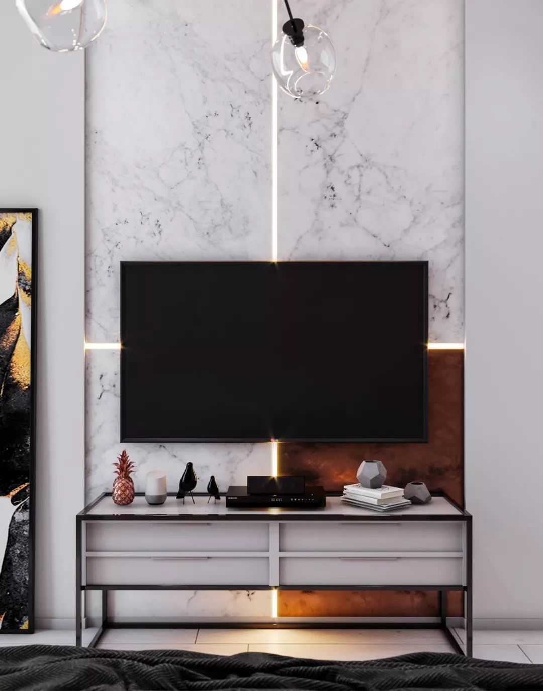 105m²现代奢华,诠释生活格调