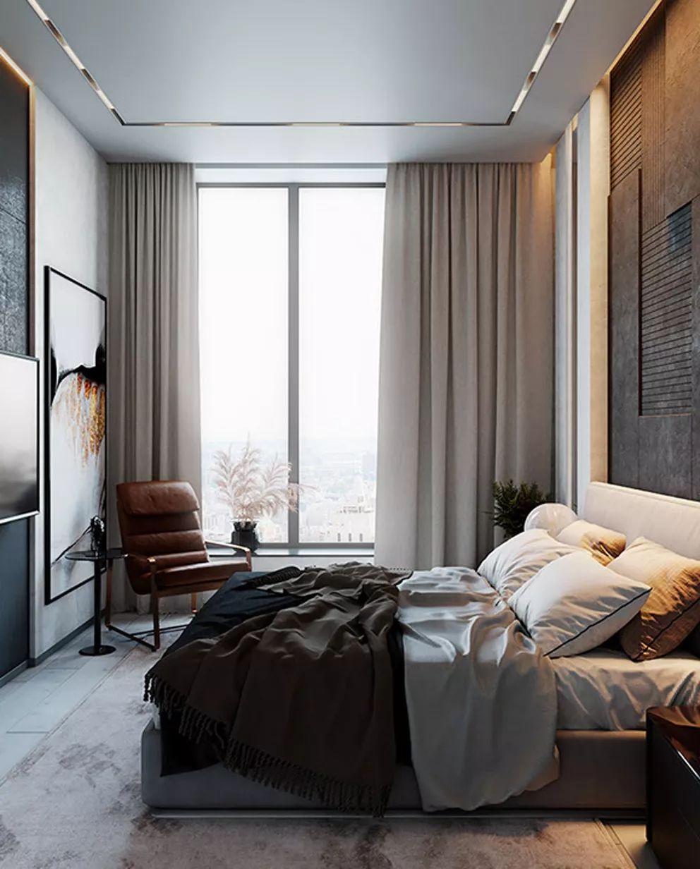 105m²现代奢华,诠释生活格调