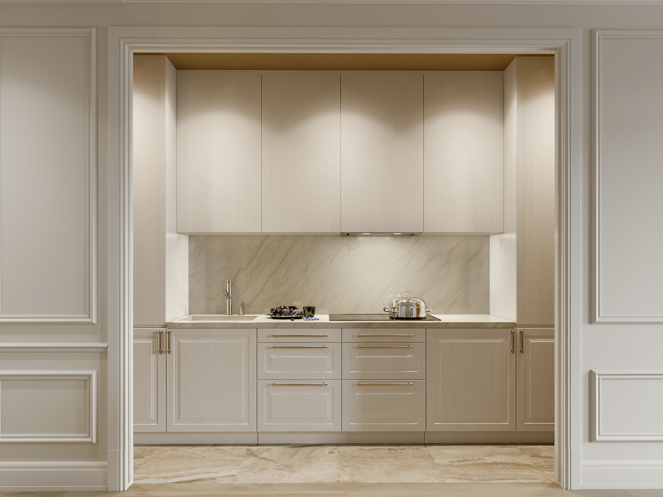 贵阳富力华庭125㎡展现极简和轻奢的碰撞