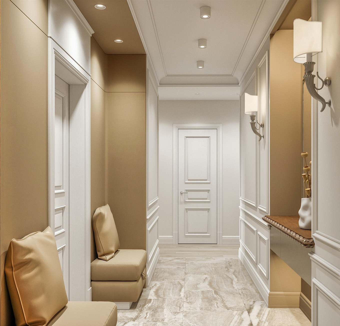 贵阳富力华庭125㎡展现极简和轻奢的碰撞