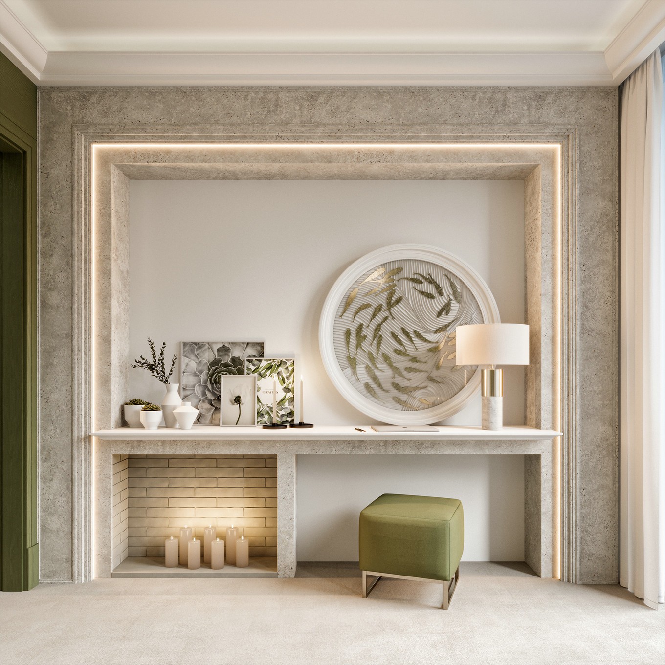 贵阳富力华庭125㎡展现极简和轻奢的碰撞