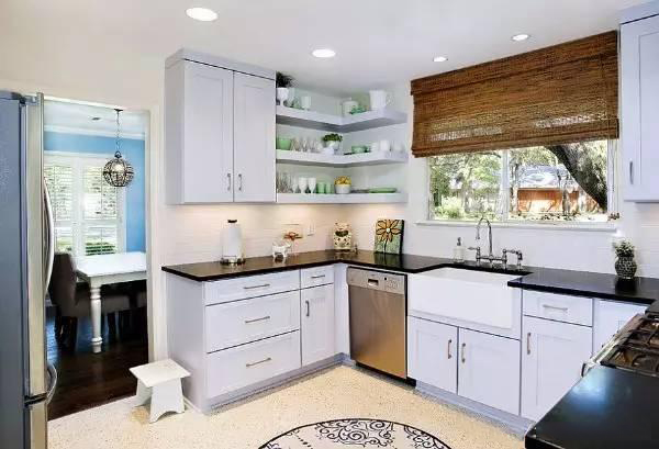 厨房的角落该怎么设计才能美观又节省空间？