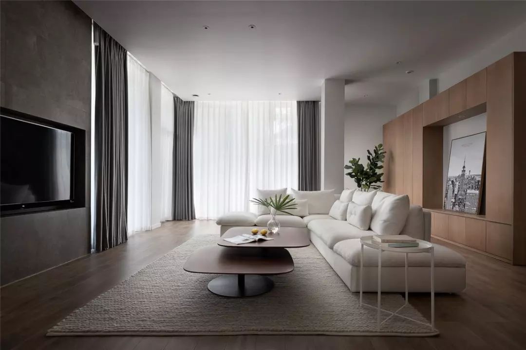 贵阳碧水人家89㎡现代极简住宅,干净温馨的空间