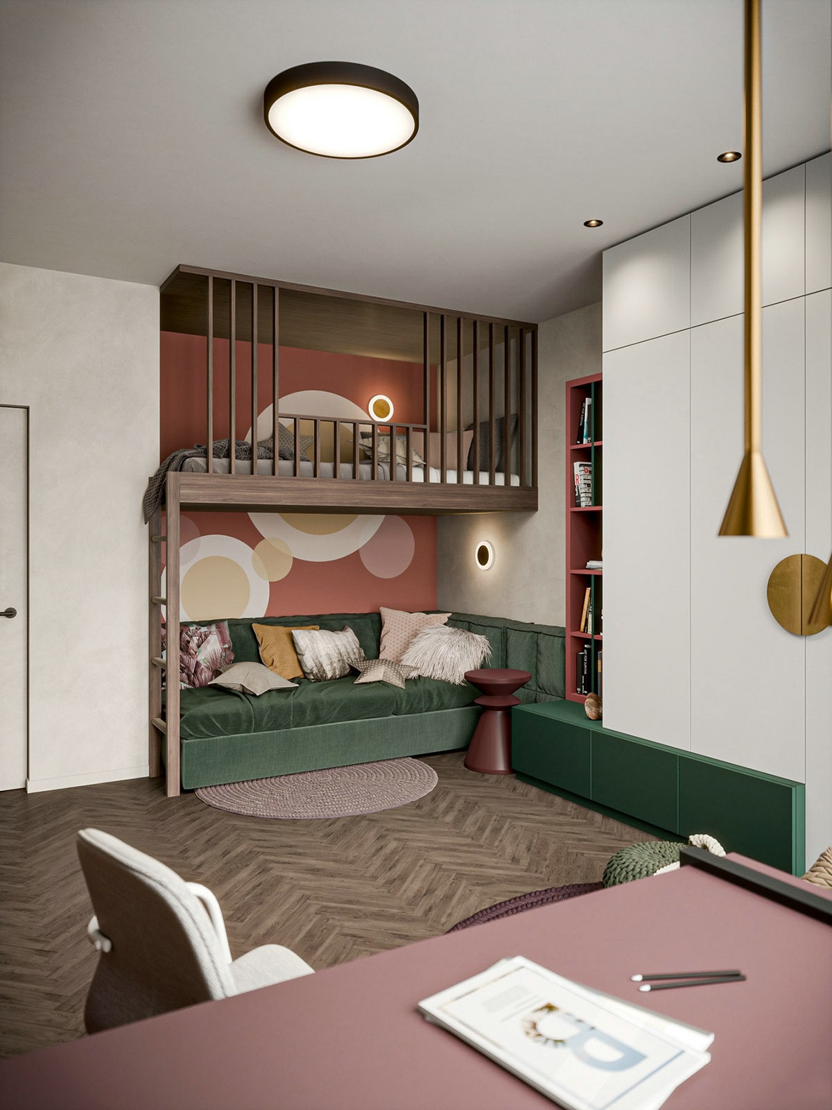 贵阳宅吉小区140㎡简欧风住宅,优雅与舒适兼具
