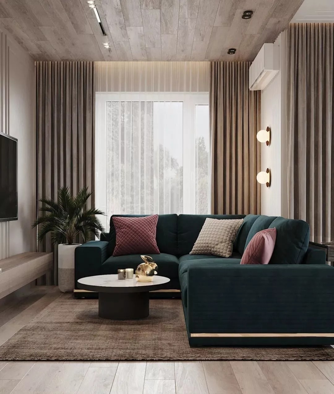 贵阳中天花园80㎡轻奢风住所，优雅精致的生活方式