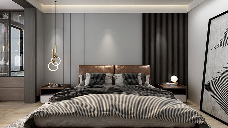 贵阳美的国宾府150㎡，质感现代住宅，演绎生活乐章