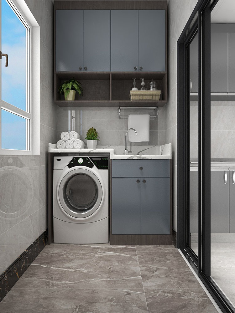 贵阳优品新城三室99㎡黑灰现代混搭