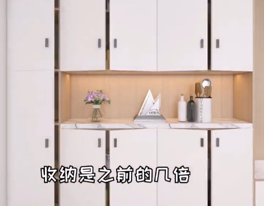 别做传统鞋柜了！设计转角鞋柜＋餐柜，收纳是之前的几倍！